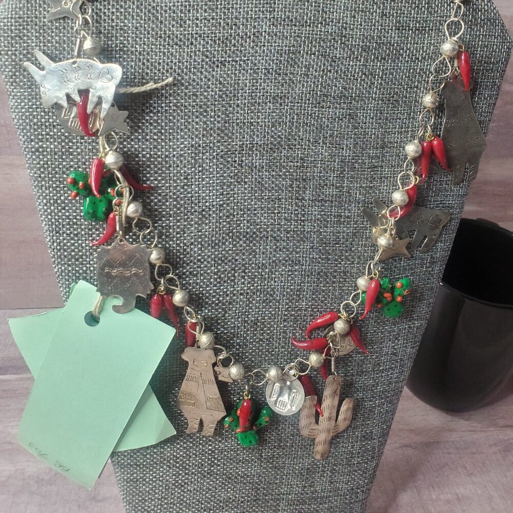 Vintage Guatemalan Wedding necklace